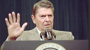 Ronald Reagan right hand
